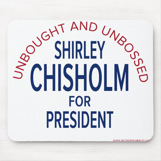 Chisholm Unbossed-1972 Mousepad (Vorne)