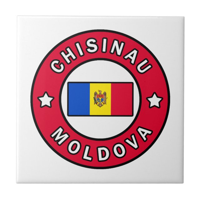 Chisinau Moldau Fliese (Vorderseite)