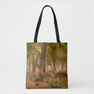 Chital oder cheetal, Achsachse, gepunktete Hirsche Tasche