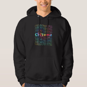 ChiTown Cool Vintag Inspiriert Chicago Illinois Hoodie