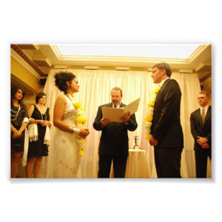 Chitra & Jeffrey: Hochzeit Fotodruck