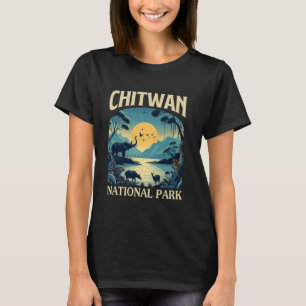 Chitwan Nationalpark Nepal Naturreisen Lover T-Shirt