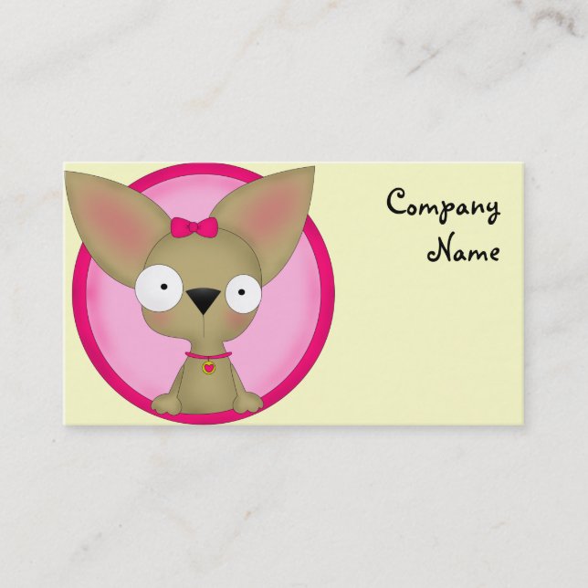 Chiuhauha Business Card Visitenkarte (Vorderseite)