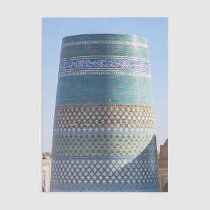 Chiva, Usbekistan, Asien - Unfertige Kalta Minor Seidenpapier