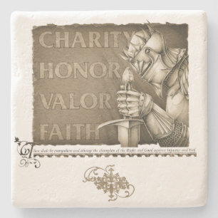 Chivalry-Code Steinuntersetzer