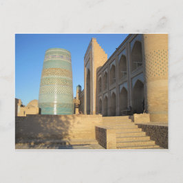 Chiwa, Chiwa, Usbekistan Kalta-Minor-Minarett Postkarte