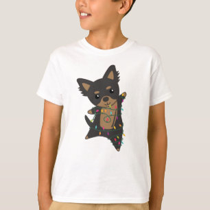 Chiwawa Christmas Dog Winter Animals Hunde T-Shirt
