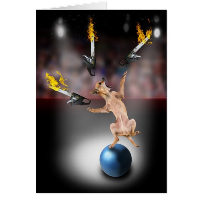 Chiwawa de jonglerie de tronçonneuse (Devant)