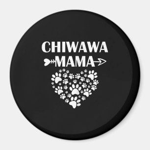 Chiwawa Mama lustiges chihuahua Mutter Hundebesitz Magnet