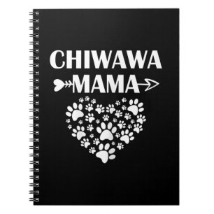 Chiwawa Mama lustiges chihuahua Mutter Hundebesitz Notizblock