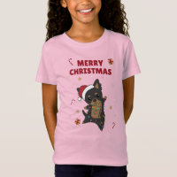 Chiwawa Noël Chien Animaux d'hiver Chiens T-shirt
