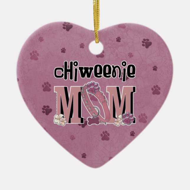 ChiWeenie MAMA Keramik Ornament (Vorne)