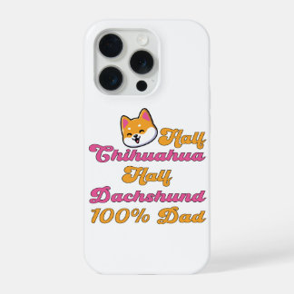 Chiweenie-Vater halb Chihuahua Dachshund Lustiges iPhone 15 Pro Hülle