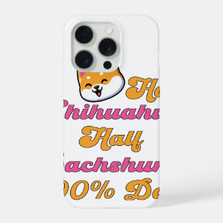 Chiweenie-Vater halb Chihuahua Dachshund Lustiges iPhone 15 Pro Hülle
