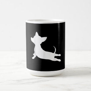 Chiweenie Yoga-Geschenk, Chihuahua-Dackel Kaffeetasse