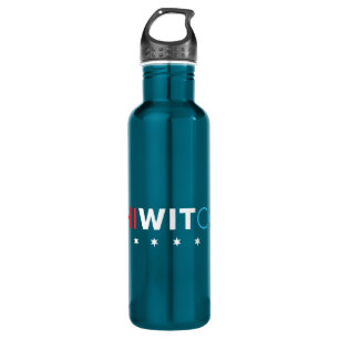 CHIWITCON Wasserflasche aus Edelstahl Edelstahlflasche