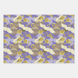 Chiyogami Yuzen Washi Style Muster Geschenkpapier Set