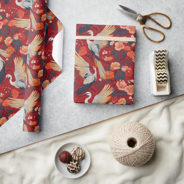Chiyogami Yuzen Washi Styling Paper Geschenkpapier (Kunsthandwerk)