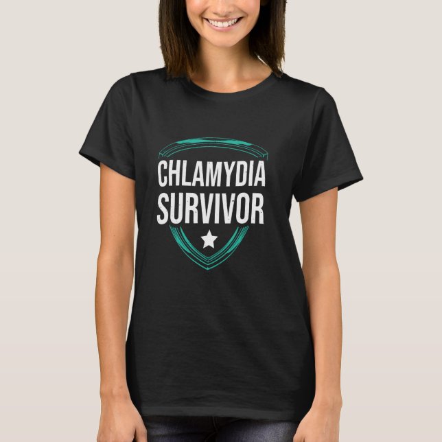 Chlamydia Survivor 1 T-Shirt (Vorderseite)