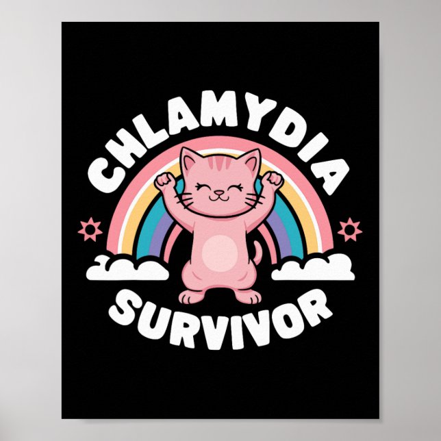 Chlamydia Survivor Poster (Vorne)