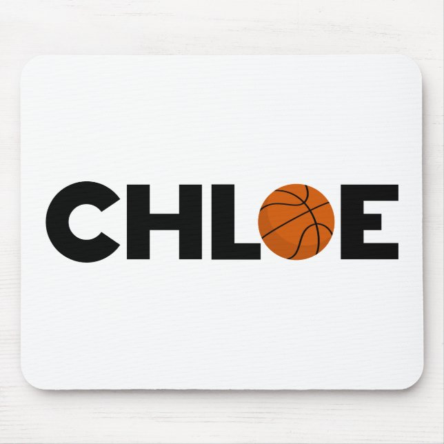 Chloe Basketball Mousepad (Vorne)