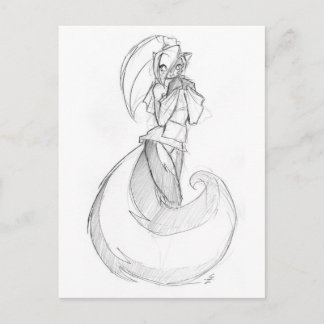 Chloe Bored 09 Postkarte