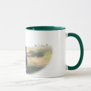 Chloe der Känguru und das Sam der Schäferhund Tasse