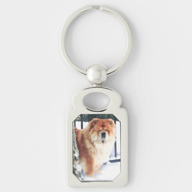 CHLOE heARTdog Chow-Chow Schlüsselanhänger (Vorderseite)