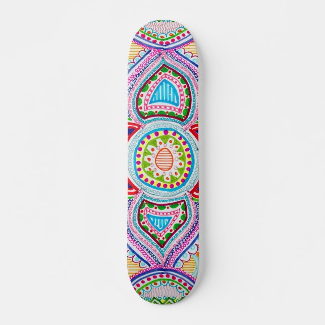 Chloe Lambertin MandalaSkateboard. Skateboard (Vorne)