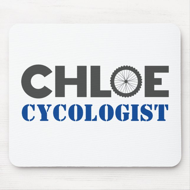 Chloe Mountain Biker Mouse Pad Mousepad (Vorne)