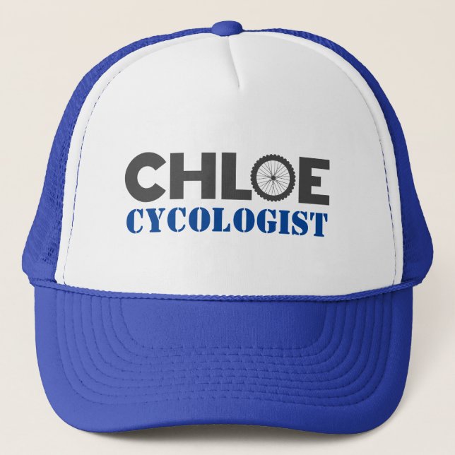 Chloe Mountain Biker Trucker Hat Truckerkappe (Vorderseite)