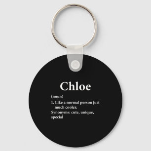 Chloe Name Definition Lustig D  Schlüsselanhänger