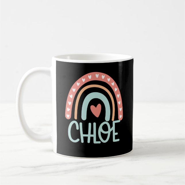 Chloe Personalisiert Name Gift Kaffeetasse (Links)