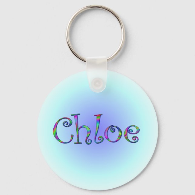 Chloe Rainbow Schlüsselanhänger (Vorderseite)
