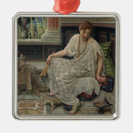 Chloe (von Edward Poynter) Ornament Aus Metall