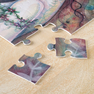 Chloris Göttin der Blumen Puzzle mit Zinn