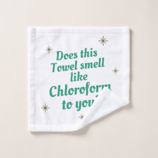 Chloroform Handie Waschlappen