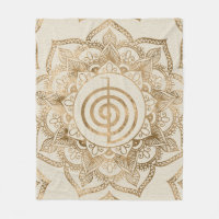 Cho Ku Rei - Pastellgold lotus mandala