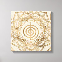 Cho Ku Rei - Pastellgold lotus mandala