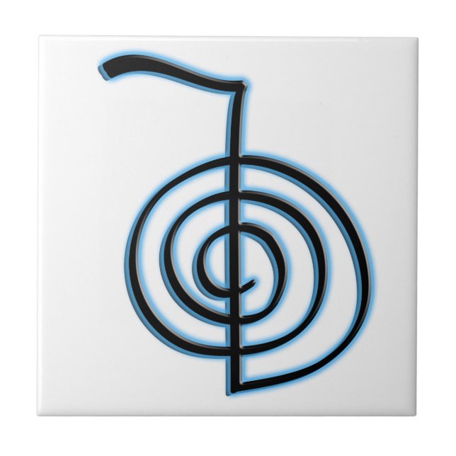 Cho Ku Rei Reiki Symbol Fliese (Vorderseite)