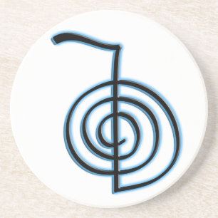Cho Ku Rei Reiki Symbol Getränkeuntersetzer