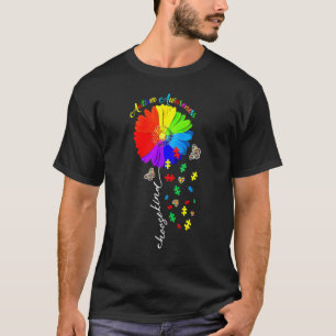 Cho Ose K Ind Autismus Sensibilisierungsmonat Frau T-Shirt