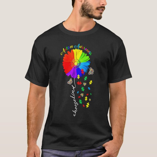 Cho Ose K Ind Autismus Sensibilisierungsmonat Frau T-Shirt (Vorderseite)