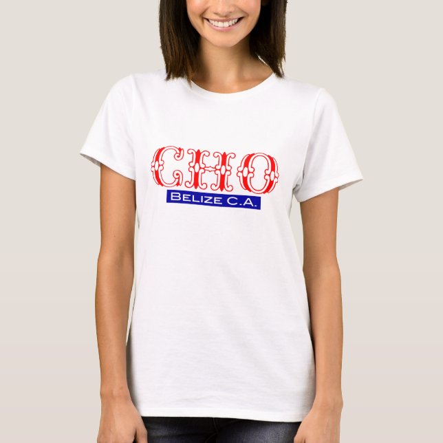 Cho - T-shirt de Belize (Devant)