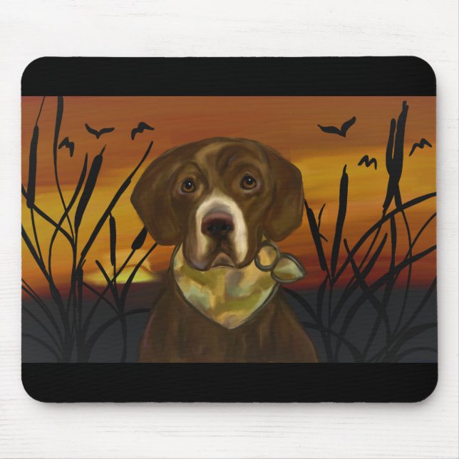 CHOC LABRADOR RETRIEVER MOUSEPAD (Vorne)