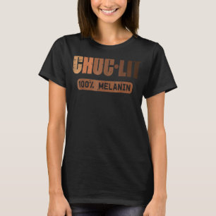 Choc Lit Melanin Black Pride History BHM African m T-Shirt
