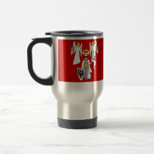 Chocen CZ, Flagge der Tschechischen Republik Reisebecher