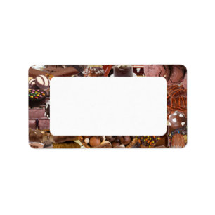 Chockablock Adressaufkleber