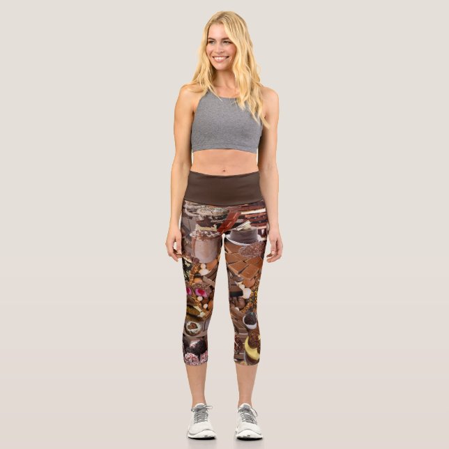 Chockablock Capri Leggings (Vorderseite)