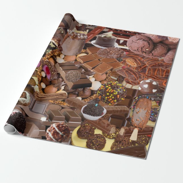 Chockablock Geschenkpapier (Ungerollt)